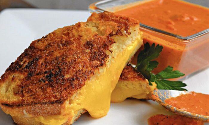 Frico-Crusted Grilled Cheese