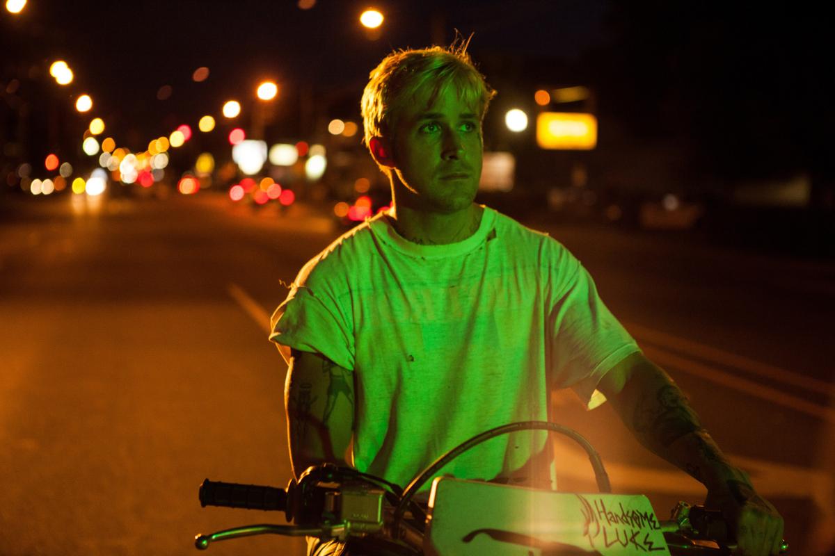 Luke Glanton (Ryan Gosling) thinking about robbing banks, in "A Place Beyond the Pines." (Focus Features)