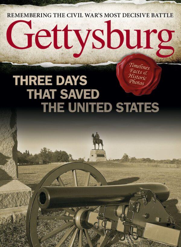Cover of "Gettysburg: Three Days That Saved the United States." (Fox Chapel Publishing)