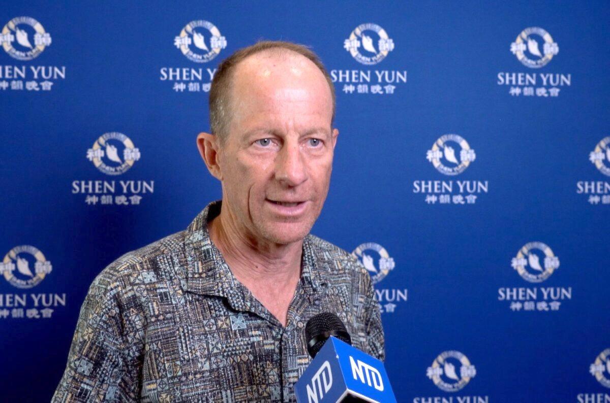 David R. Stilwell, former assistant secretary of State for the Bureau of East Asian and Pacific Affairs, at the Shen Yun performance in Honolulu, Hawaii, on March 26, 2022. (NTD)