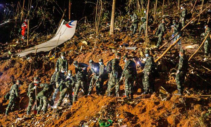 China Eastern Crash: Regime Censors Information Amid Search for Victims