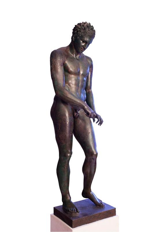 The statue of athlete Apoxyomenos. (Marko Vrdoljak)