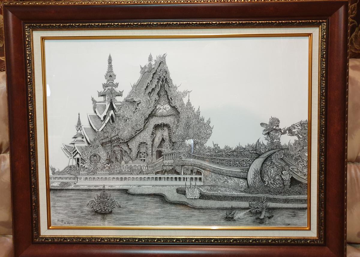 The Wat Rong Khun temple, Thailand. (Courtesy of <a href="https://www.instagram.com/emi_nkjm/">Emi Nakajima</a>)