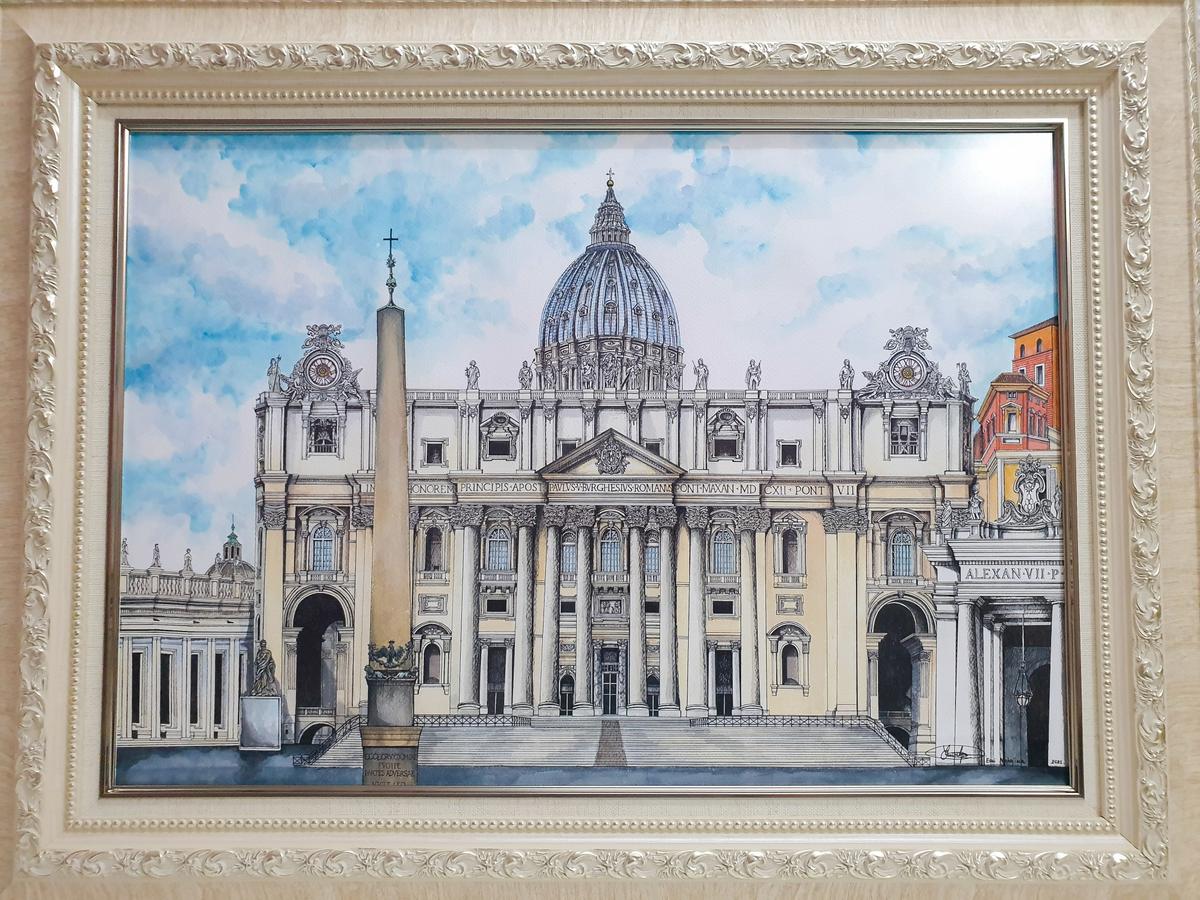 Saint Peter's Basilica, Vatican City. (Courtesy of <a href="https://www.instagram.com/emi_nkjm/">Emi Nakajima</a>)