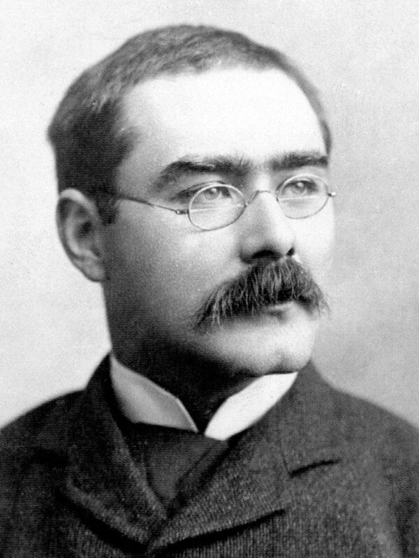 Portrait of Rudyard Kipling from the biography on Rudyard Kipling, 1895, by John Palmer. (Public Domain)