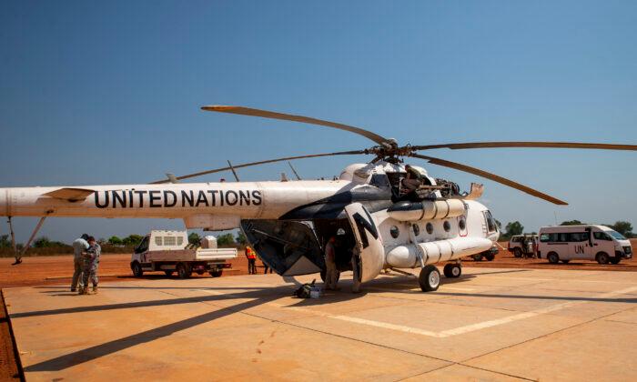 UN Helicopter Carrying 8 Shot Down by Rebels in Congo’s East