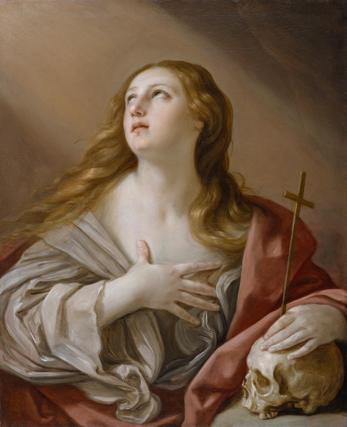 At the root of ancient wisdom is the curtailment of our appetites. “The Penitent Magdalene,” circa 1635, by Guido Reni. Oil on canvas. Walters Art Museum, Mount Vernon Belvedere, Baltimore, Maryland. (Public Domain)