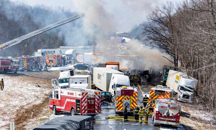 Pennsylvania 40-Car Pileup Leaves at Least 3 Dead, 20 Injured: Officials