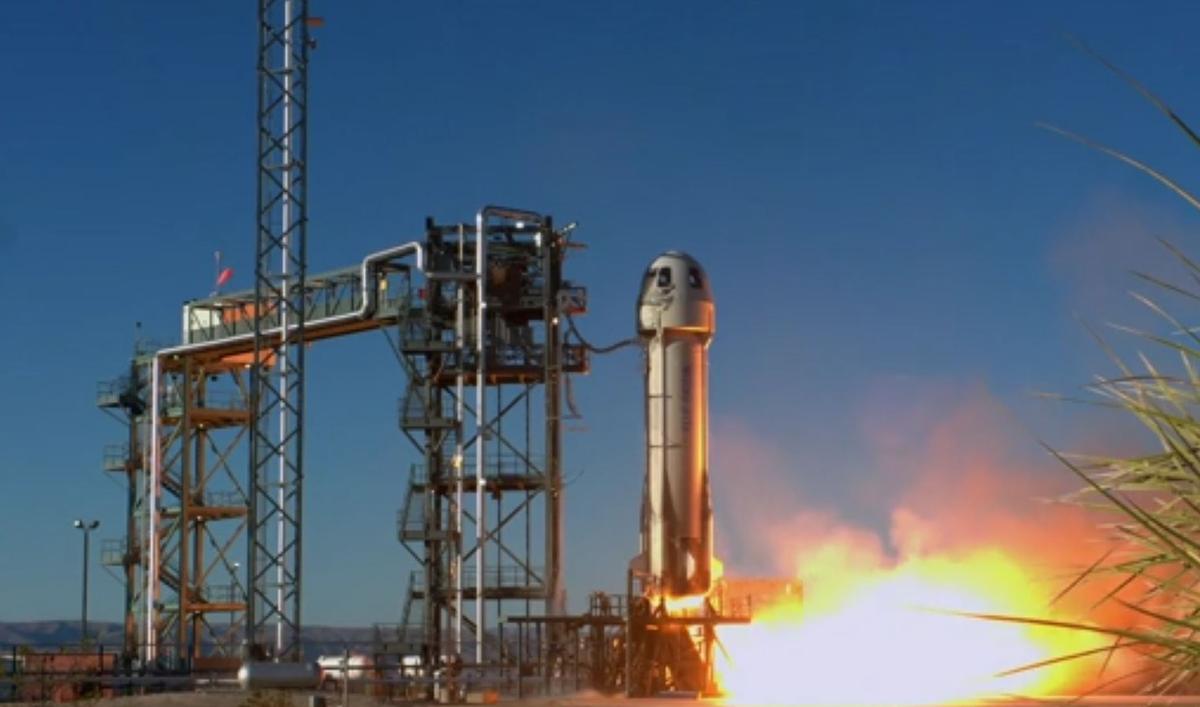 Blue Origin Launches, Lands Its 4th Human Flight