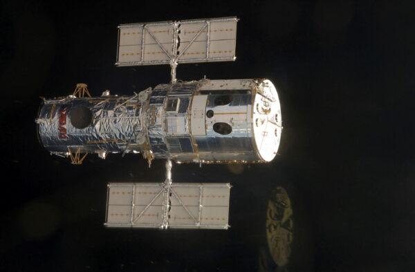 The Hubble Space Telescope on May 13, 2009. (NASA/Reuters)