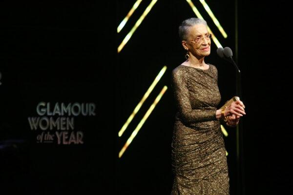 Betty Reid Soskin speaks onstage at the 2018 Glamour Women Of The Year Awards: Women Rise in New York City on Nov. 12, 2018. (Photo by Astrid Stawiarz/Getty Images for Glamour)
