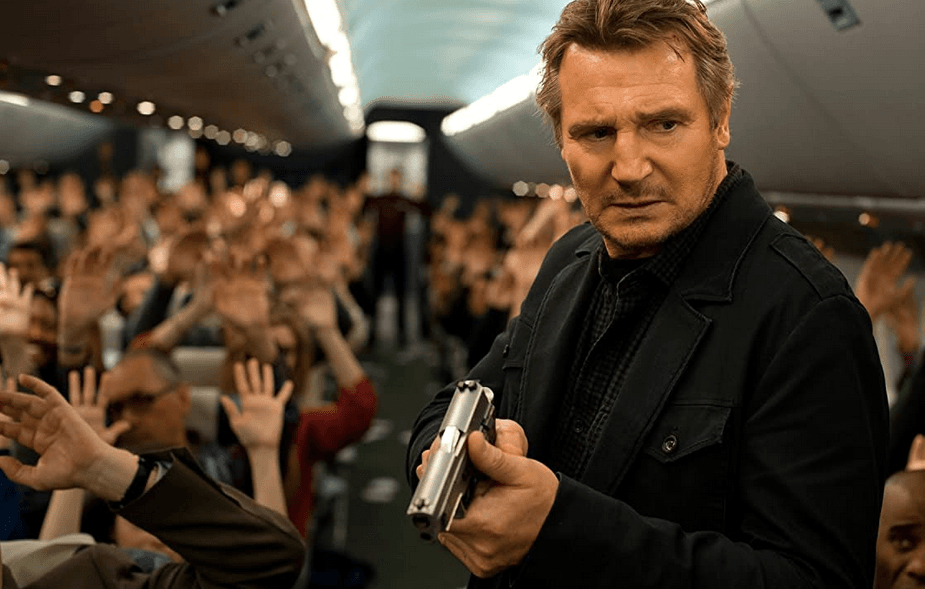 Air Marshal Bill (Liam Neeson), in "Non-Stop." (Myles Aronowitz/Universal Pictures)