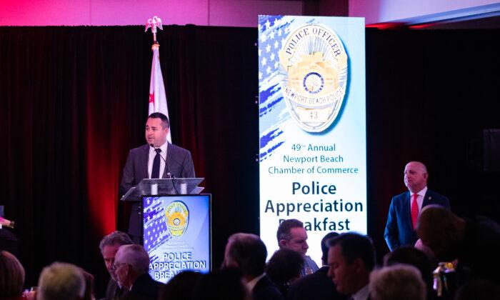 Newport Beach Honors Its Police at Full-House Event