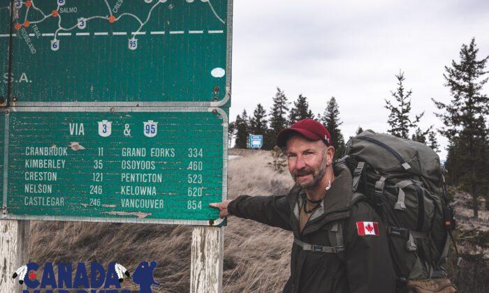 Canadian Forces Vet Completes First 1,000 Km of Trek to Ottawa in Protest of COVID Mandates