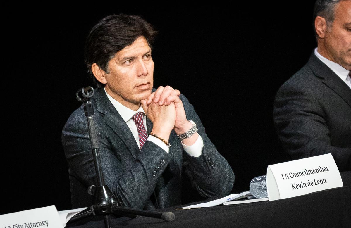 LA Councilman Kevin de León Faces 2nd Recall Notice From Same Constituent