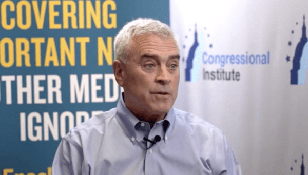 Doctor and Congressman Brad Wenstrup (R-Ohio) in an interview with NTD's Capitol Report program on April 2, 2022. (NTD/Screenshot via The Epoch Times)