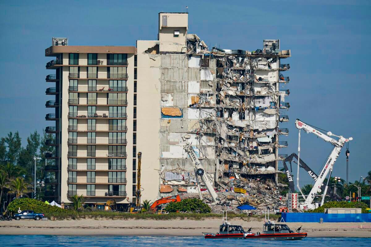 Florida Condo Near Deadly Surfside Collapse Deemed Unsafe, Evacuation Ordered