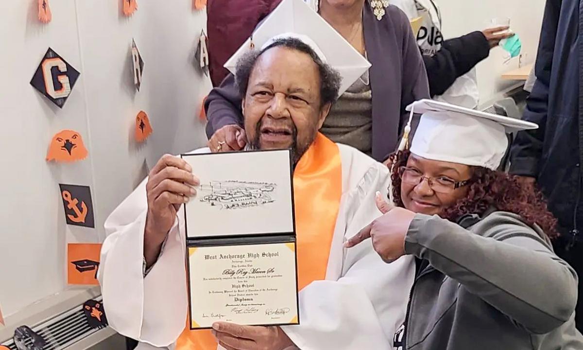 6 Decades After Graduating High School, Grandfather, 80, Gets 'Met Minimum' Stamp Removed From Diploma