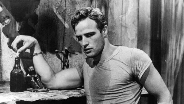 Marlon Brando in a scene from "A Streetcar Named Desire" featured in “Listen to Me Marlon.” (Showtime)