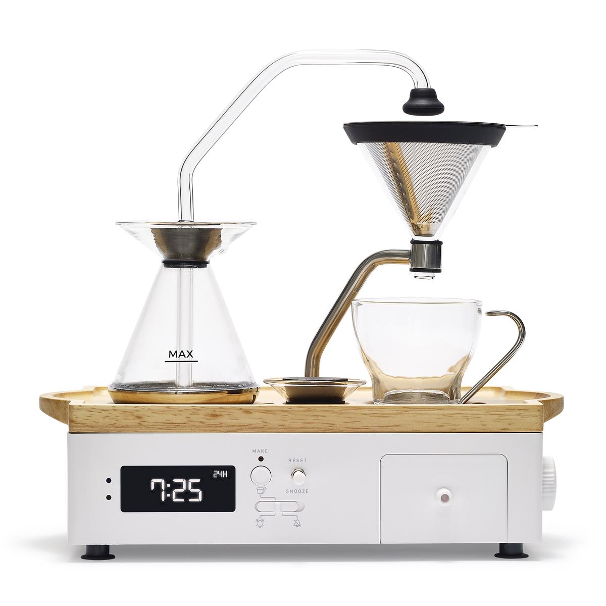 Barisieur Coffee Maker Alarm Clock. (Courtesy of retailers)