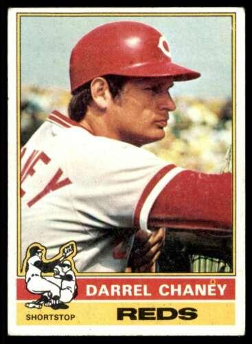 Darrell Chaney as he looked when he appeared on a 1976 Topps baseball card when he played shortstop for the Cincinnati Reds.  (Courtesy of Darrel Chaney)