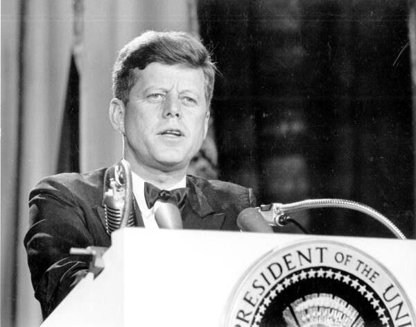 President John F. Kennedy in Miami, 1963. (State Archive of Florida / Public Domain)