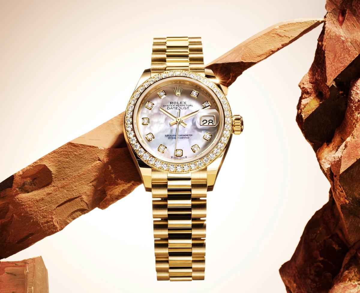 Rolex Yellow Gold Lady-Datejust. (Courtesy of retailers)