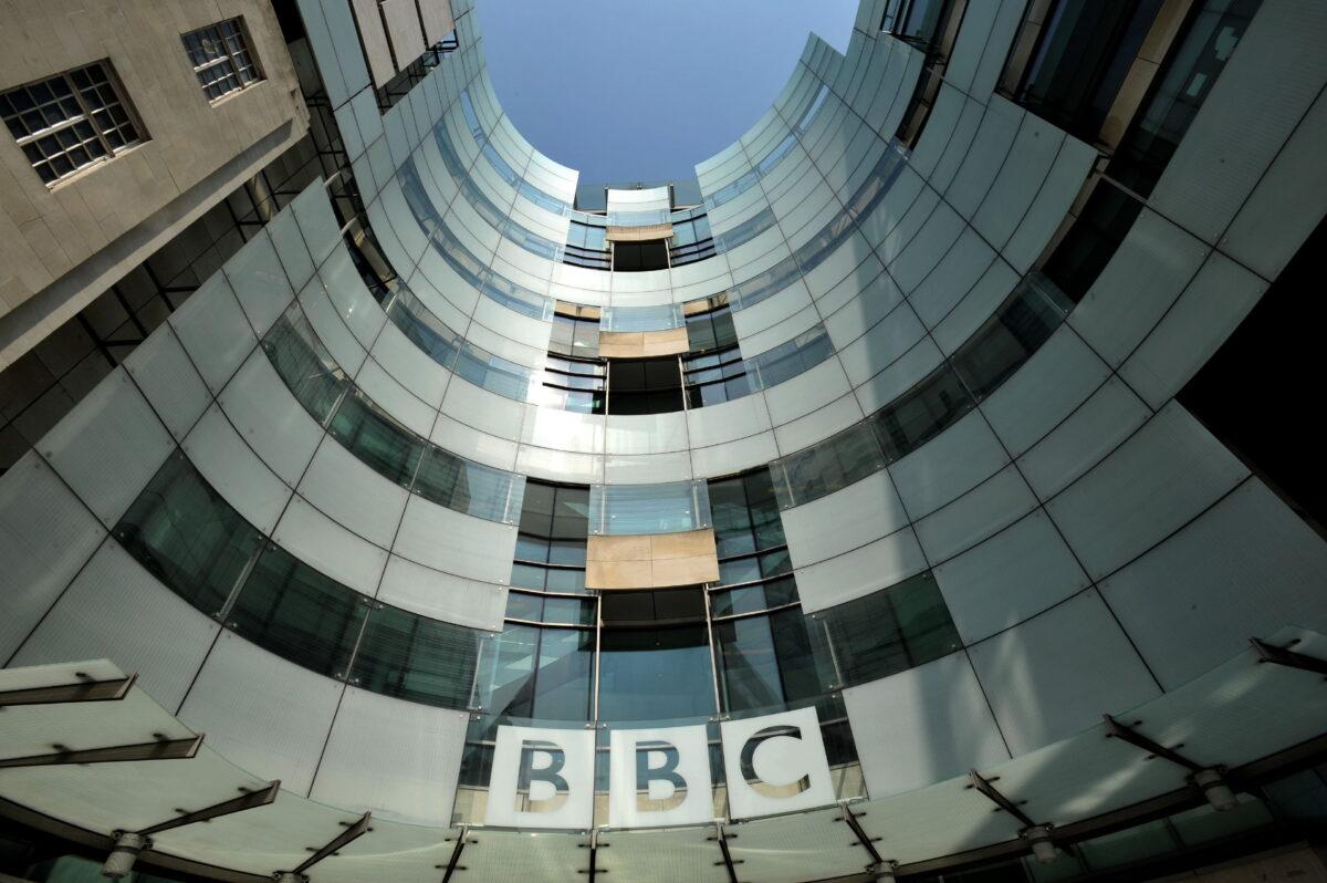 The BBC's headquarters in central London in an undated file photo. (Nick Ansell/PA)