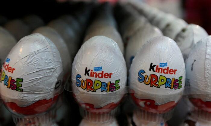 Ferrero Asks Americans to Dispose of Kinder Chocolates Over Salmonella Fears