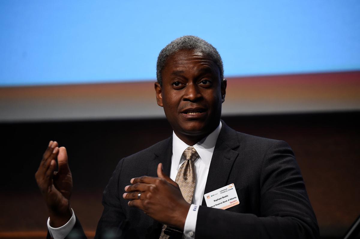 Fed’s Bostic Says Slowing Global Growth a Reason for Fed to Be ‘Cautious’: CNBC