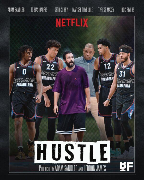 Film poster for "Hustle." (Netflix)