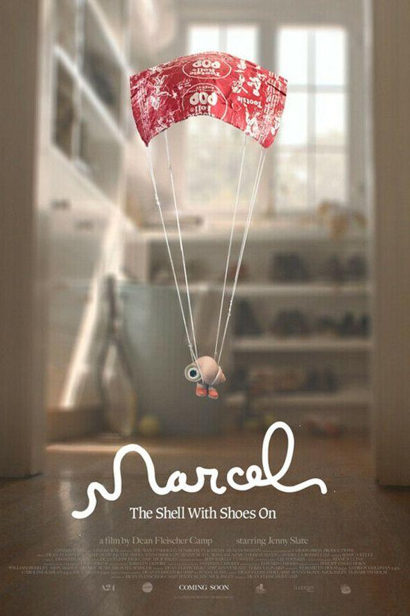 Film poster for "Marcel the Shell With Shoes On." (Cinereach)