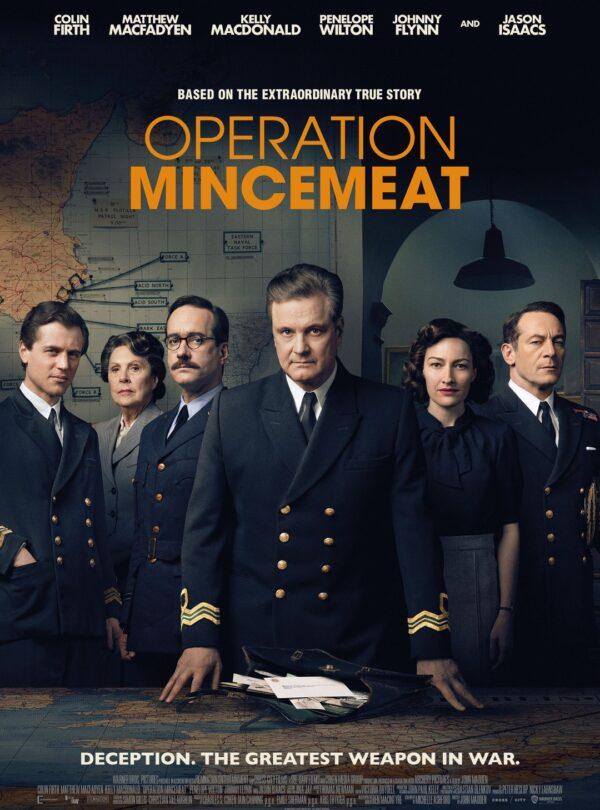 Film poster for "Operation Mincemeat." (Warner Bros. Pictures)