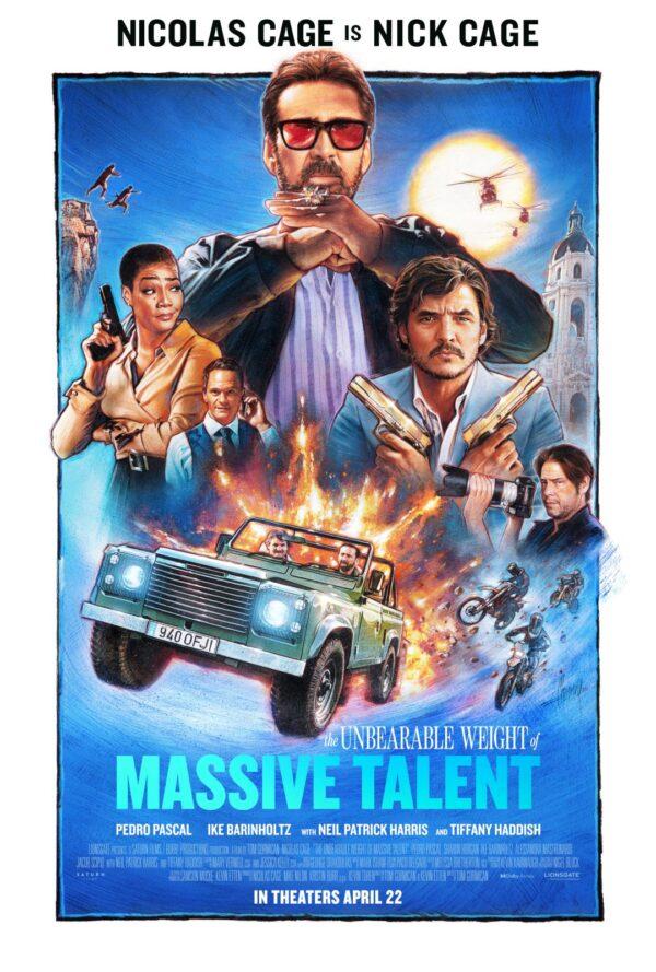 Film poster for "The Unbearable Weight of Massive Talent." (Lionsgate)