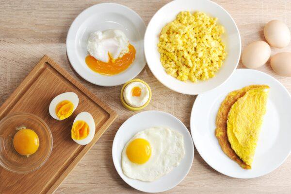 Eggs are a primary source of choline in the diet; with 115 mg of choline per egg yolk, they're an easy way to ensure sufficiency. (Lenasirena/Shutterstock)