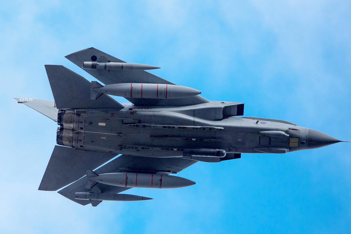 File photo of an RAF Tornado. (SWNS)
