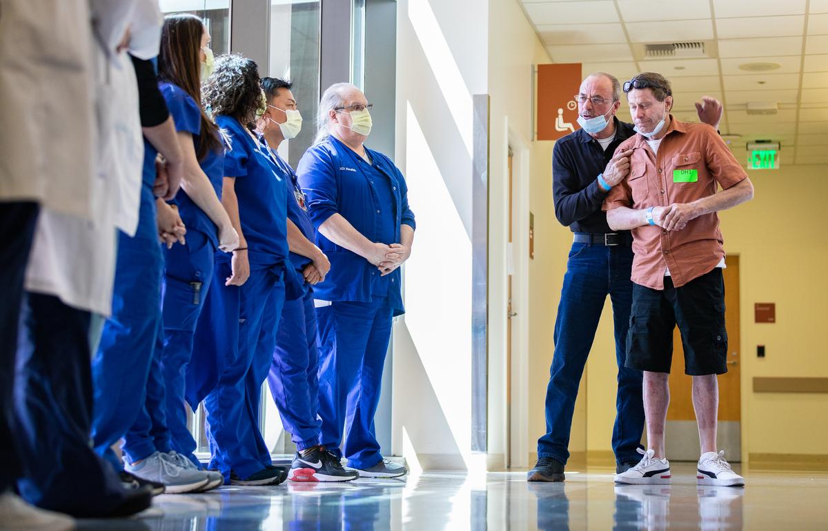 ‘I Was Dead 5 Months Ago’: Burn Victim Revisits Hospital Staff After Release