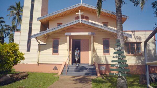St John's Lutheran Church in the Aboriginal village of Hope Vale, Australia. (Courtesy of Caden Pearson)