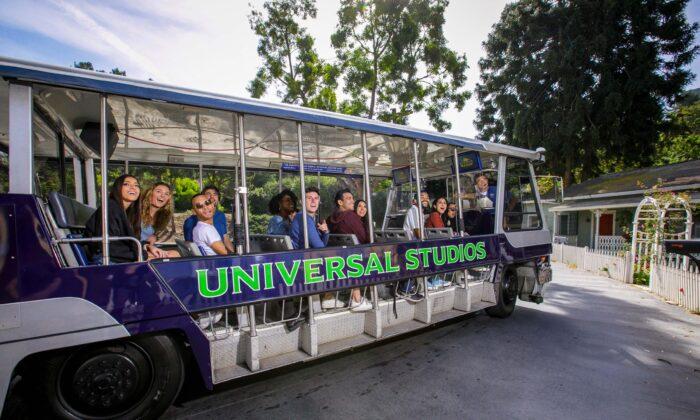 Universal Studios Hollywood Introduces Electric Trams on Famed Backlot Tour
