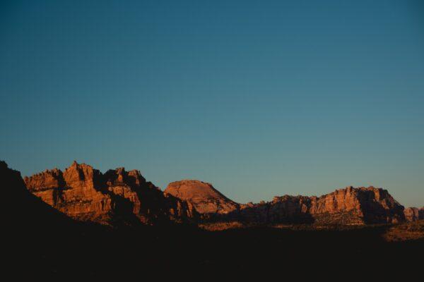 Sunset at Zion National Park.（Nick Dunlap/Unsplash）
