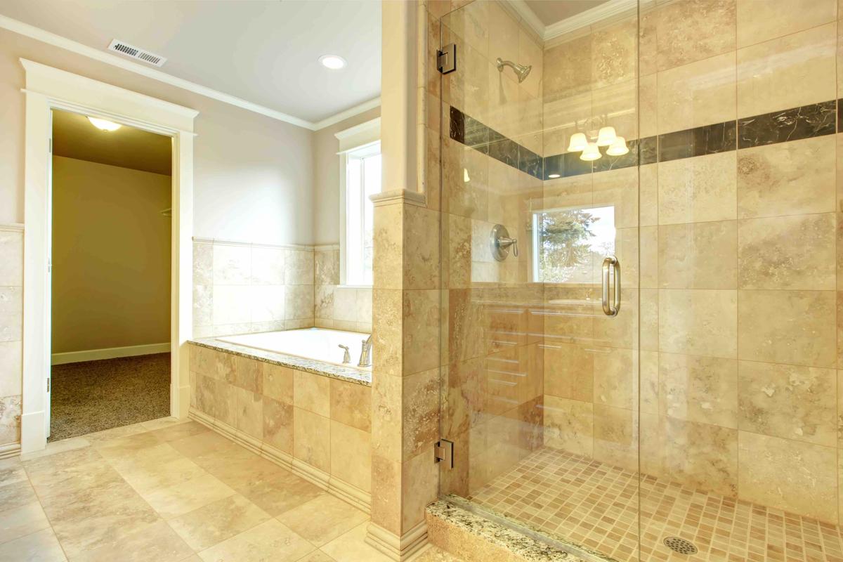 Replace Leaky Shower Curtain With Shower Doors