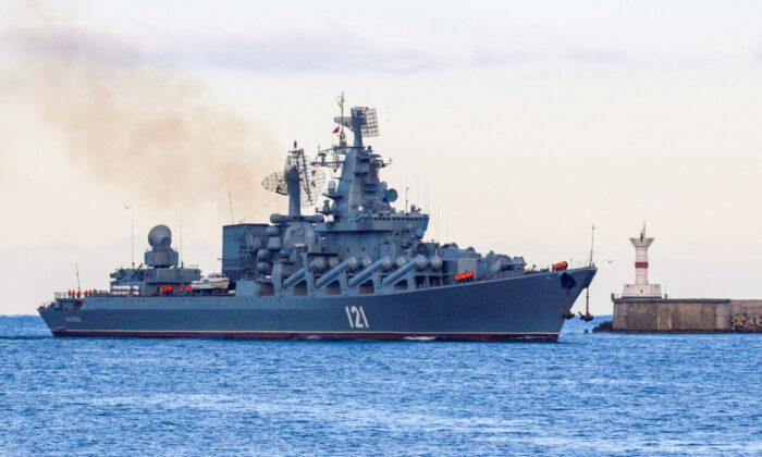 Russia Says Warship Sinks After Explosion; Ukraine Says Its Missile Is Responsible