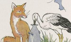 Aesop’s Fables: The Fox and the Stork