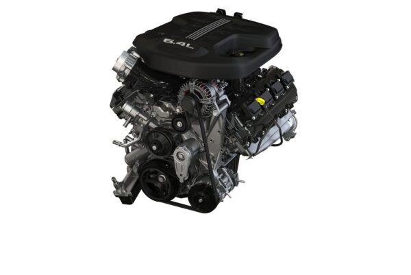 6.4L V8 under the hood. (Courtesy of Stellantis)