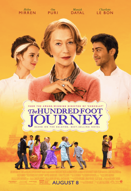 Movie poster for "The Hundred Foot Journey." (DreamWorks Pictures)