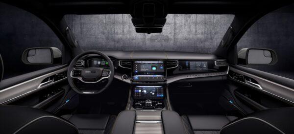 Global Black interior. (Courtesy of Stellantis)