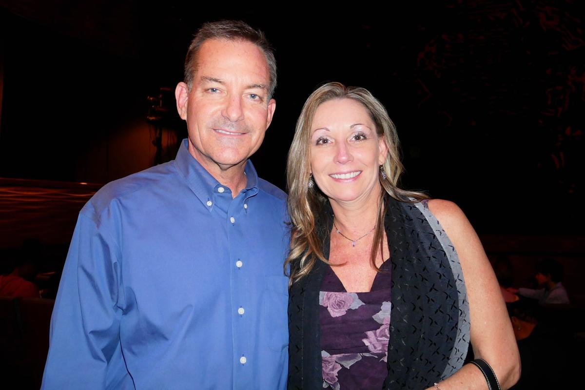 David Walters and Jennifer Allen at the Winspear Opera House in Dallas, Texas, on April 16, 2022. (Sherry Dong/The Epoch Times)