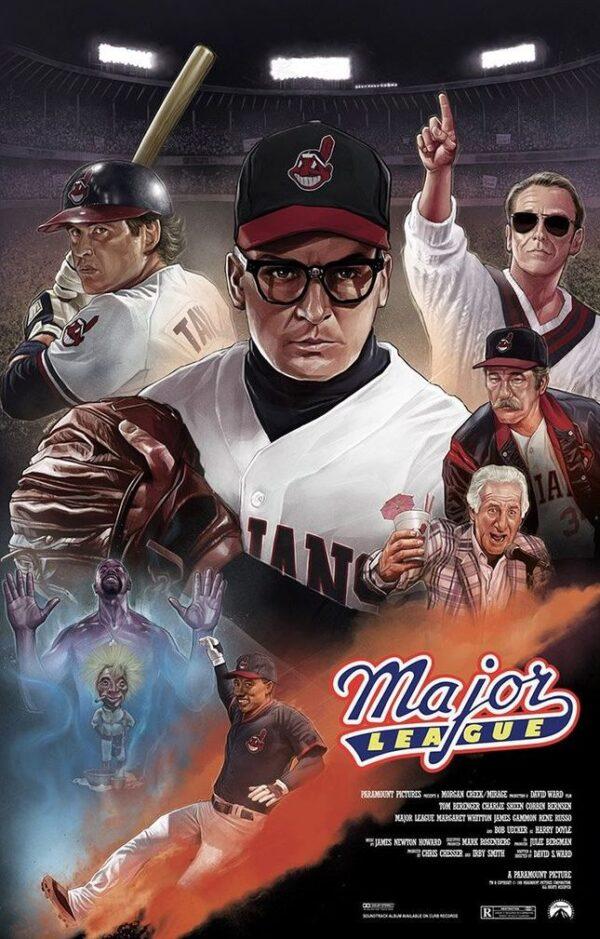 Poster for "Major League." (Paramount Pictures)