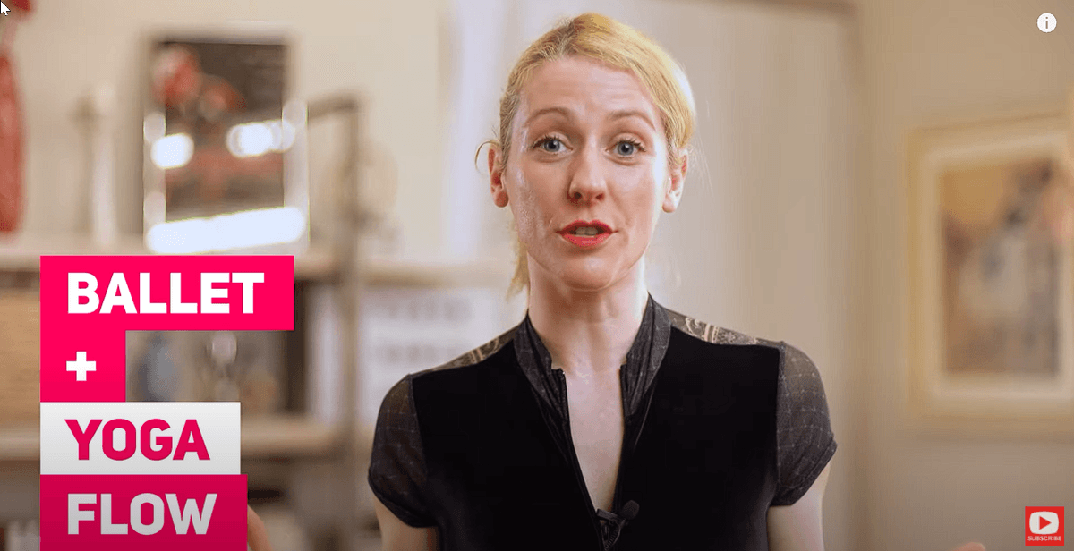 10 Min Ballet Yoga Workout