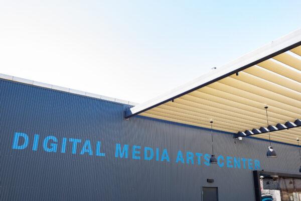 The Digital Media Arts Center at Chapman University in Orange, Calif., on October 14, 2020. (John Fredricks/The Epoch Times)